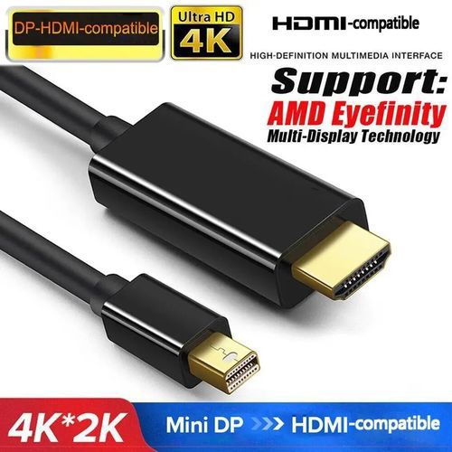 Dp Thunderbolt Mini Display Port DP To HDMI 1080P Cable Item | Buy Dp Thunderbolt Mini Display Port DP To HDMI 1080P Cable | SPOP Enterprise Global