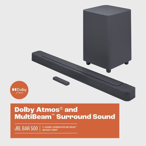 Jbl Bar 500 - 5.1 Channel 590Watts Dolby Atmos Soundbar System Item | Buy Jbl Bar 500 - 5.1 Channel 590Watts Dolby Atmos Soundbar System | SPOP Enterprise Global