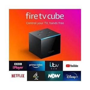 Amazon Fire shops TV Cube Hands-Free with Alexa 4K Ultra HD Streaming Media Player