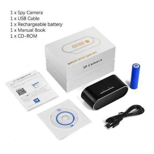 1080P Mini WiFi Spy Digital Clock Ip Cctv Camera Item | Buy 1080P Mini WiFi Spy Digital Clock Ip Cctv Camera | SPOP Enterprise Global