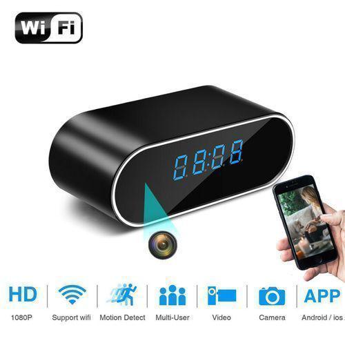 1080P Mini WiFi Spy Digital Clock Ip Cctv Camera Item | Buy 1080P Mini WiFi Spy Digital Clock Ip Cctv Camera | SPOP Enterprise Global