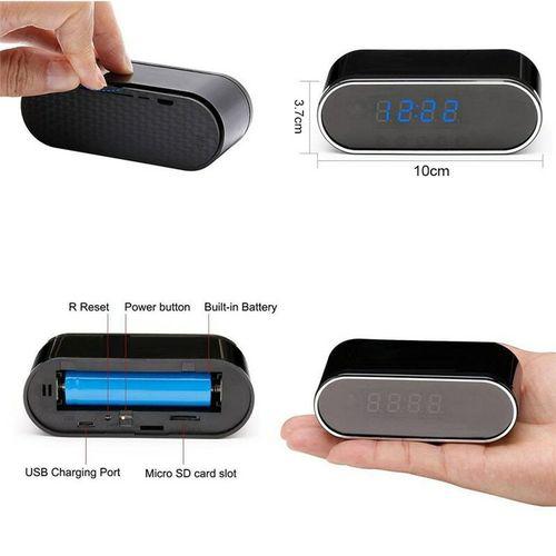 Mini WiFi Spy Digital Clock Hidden Camera Item | Buy Mini WiFi Spy Digital Clock Hidden Camera | SPOP Enterprise Global