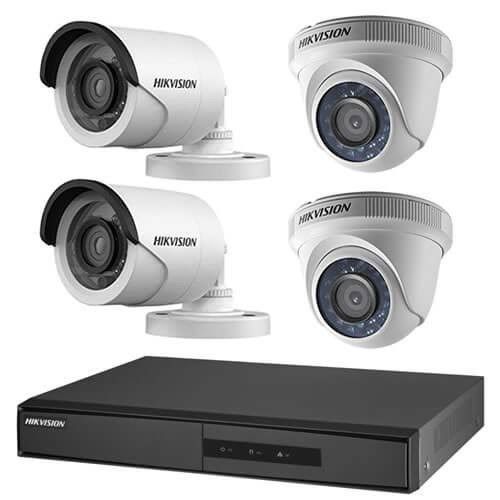 Hikvision 1080P AHD 2 Indoor + 2 Outdoor Camera + 4Channel DVR Item | Buy Hikvision 1080P AHD 2 Indoor + 2 Outdoor Camera + 4Channel DVR | SPOP Enterprise Global