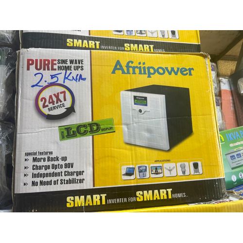 Afriipower 2.5KVA/24V Pure Sine Wave Solar Inverter Item | Buy Afriipower 2.5KVA/24V Pure Sine Wave Solar Inverter | SPOP Enterprise Global