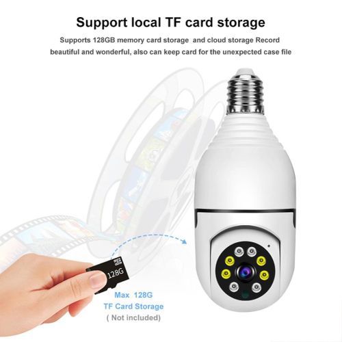 Panoramic Camera 360 DEGREE PANORAMIC WIRELESS TRACKING BULB PTZ WIFI CAMERA Item | Buy Panoramic Camera 360 DEGREE PANORAMIC WIRELESS TRACKING BULB PTZ WIFI CAMERA | SPOP Enterprise Global