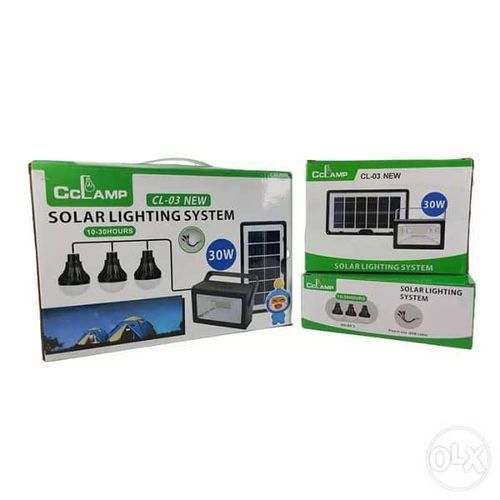 Cclamp Solar Lightining Kit With Three Bulb30w Item | Buy Cclamp Solar Lightining Kit With Three Bulb30w | SPOP Enterprise Global