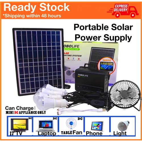 YOBOLIFE SUPER STRONG MINI DC Solar Power Box, 4 Bulbs, Solar Panels(Plus Usb Fan) For Home & Office Item | Buy YOBOLIFE SUPER STRONG MINI DC Solar Power Box, 4 Bulbs, Solar Panels(Plus Usb Fan) For Home & Office | SPOP Enterprise Global