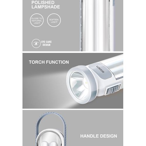 Lontor Rechargeable Torch Light Side Lamp CTL-EL094U Item | Buy Lontor Rechargeable Torch Light Side Lamp CTL-EL094U | SPOP Enterprise Global
