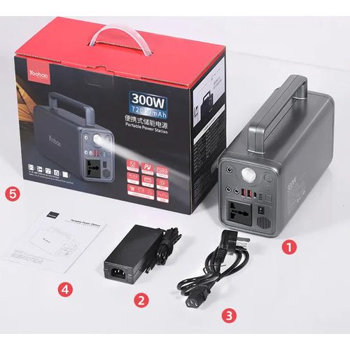 Yoobao 300W Portable Power Station Laptop Powerbank Car Jump Item | Buy Yoobao 300W Portable Power Station Laptop Powerbank Car Jump | SPOP Enterprise Global