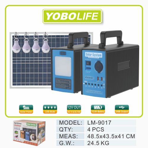 YOBOLIFE (150W) DC Solar Kit, 4 Bulbs, 2 Solar Panels(Supports: Dc 12v To Ac 220v Converter) (Fan & Tv On Pix Not Included) Item | Buy YOBOLIFE (150W) DC Solar Kit, 4 Bulbs, 2 Solar Panels(Supports: Dc 12v To Ac 220v Converter) (Fan & Tv On Pix Not Included) | SPOP Enterprise Global