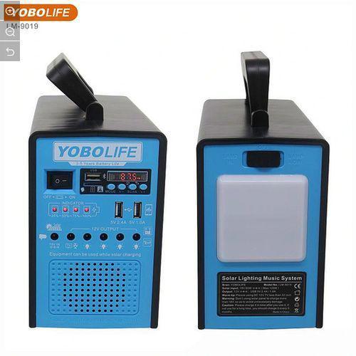 YOBOLIFE Portable (150W) DC Solar Portable Kit, 4 Bulbs, 60W Solar Panels(BT,FM,TF & MP3) For Home & Office Item | Buy YOBOLIFE Portable (150W) DC Solar Portable Kit, 4 Bulbs, 60W Solar Panels(BT,FM,TF & MP3) For Home & Office | SPOP Enterprise Global