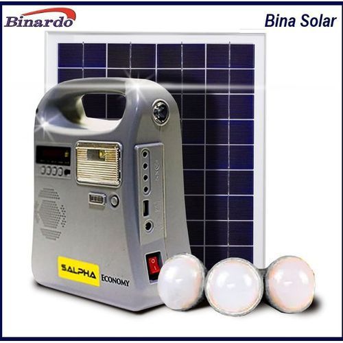 Salpha Energy 6000mAh/10Watts Economy Solar Lighting System Kit - 3Bulbs Item | Buy Salpha Energy 6000mAh/10Watts Economy Solar Lighting System Kit - 3Bulbs | SPOP Enterprise Global