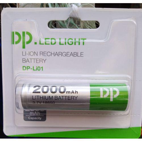 Dp Led Light Lithium 2000mAh 18650 Rechargeable Lion Battery 3.7V Item | Buy Dp Led Light Lithium 2000mAh 18650 Rechargeable Lion Battery 3.7V | SPOP Enterprise Global