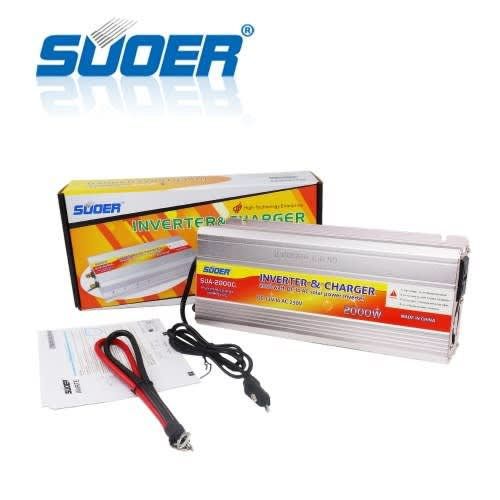 SUOER 2000Watts Inverter Wit 20amps Super Inbuilt Charger, DC 12v Item | Buy SUOER 2000Watts Inverter Wit 20amps Super Inbuilt Charger, DC 12v | SPOP Enterprise Global