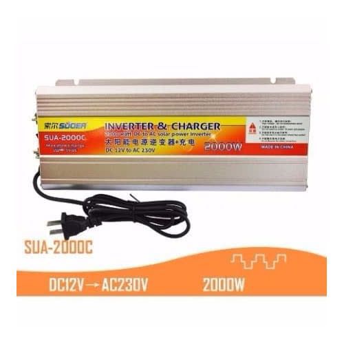 SUOER 2000Watts Inverter Wit 20amps Super Inbuilt Charger, DC 12v Item | Buy SUOER 2000Watts Inverter Wit 20amps Super Inbuilt Charger, DC 12v | SPOP Enterprise Global