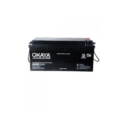 Okaya 12V - 200Ah SMF Deep Cycle VRLA Inverter Battery Item | Buy Okaya 12V - 200Ah SMF Deep Cycle VRLA Inverter Battery | SPOP Enterprise Global