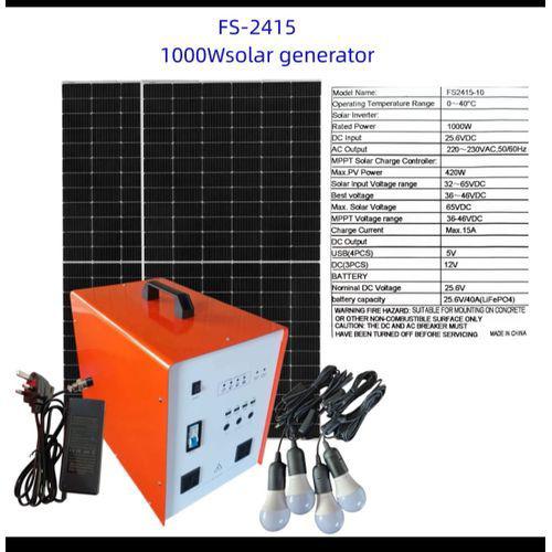 1000w Lithium Battery Solar Generator With 150w Panel Item | Buy 1000w Lithium Battery Solar Generator With 150w Panel | SPOP Enterprise Global