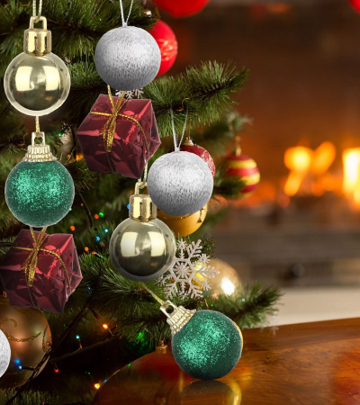 16pcs Christmas Tree Glitter Ornament Ball Decor Item | Buy 16pcs Christmas Tree Glitter Ornament Ball Decor | SPOP Enterprise Global