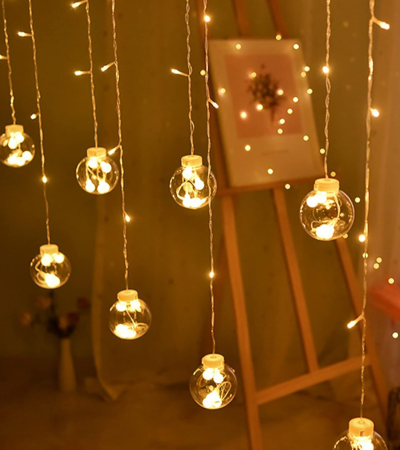 Christmas Bulb LED Curtain Light Item | Buy Christmas Bulb LED Curtain Light | SPOP Enterprise Global