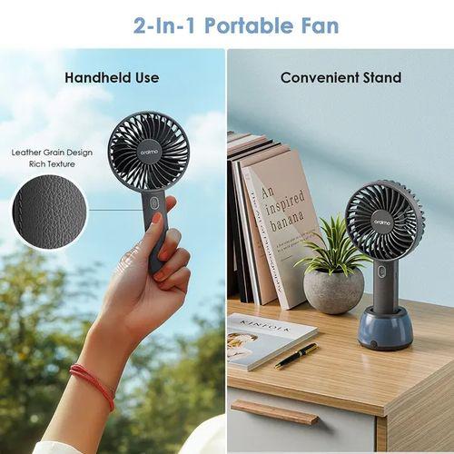 Oraimo Smart 2 Powerful Handheld Fan With Light Base - Grey Item | Buy Oraimo Smart 2 Powerful Handheld Fan With Light Base - Grey | SPOP Enterprise Global