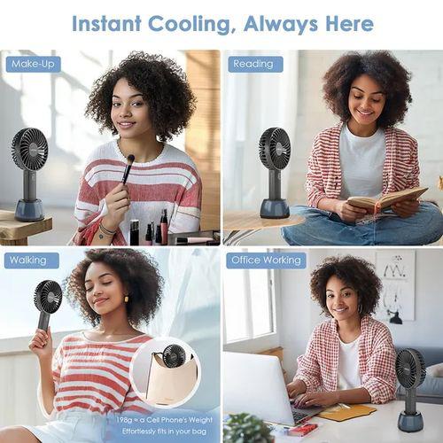 Oraimo Smart 2 Powerful Handheld Fan With Light Base - Grey Item | Buy Oraimo Smart 2 Powerful Handheld Fan With Light Base - Grey | SPOP Enterprise Global