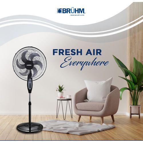 Bruhm 18" Inches Standing Fan 6 Blades BES-18EB-18 75W Item | Buy Bruhm 18" Inches Standing Fan 6 Blades BES-18EB-18 75W | SPOP Enterprise Global