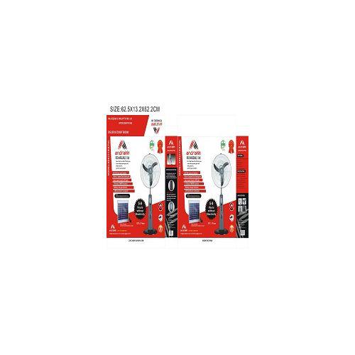 Andrakk 18" Rechargeable Stand Fan With USB Port ADK2318 Item | Buy Andrakk 18" Rechargeable Stand Fan With USB Port ADK2318 | SPOP Enterprise Global