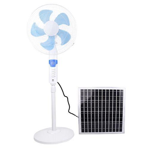 Silver Crest 16" Solar Rechargeable Fan With 25watts Solar Panel Item | Buy Silver Crest 16" Solar Rechargeable Fan With 25watts Solar Panel | SPOP Enterprise Global