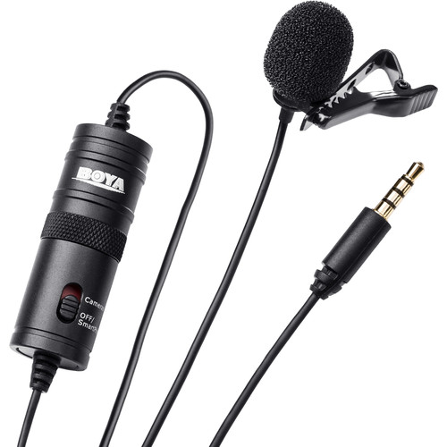BOYA BY-M1 Omnidirectional Lavalier Microphone (Black) Item | Buy BOYA BY-M1 Omnidirectional Lavalier Microphone (Black) | SPOP Enterprise Global