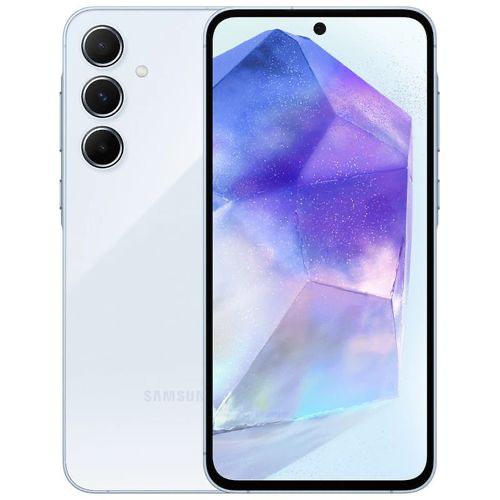 Samsung Galaxy A55 5G - 6.6" (256GB/8GB) Dual SIM, 5000mAh - Blue Item | Buy Samsung Galaxy A55 5G - 6.6" (256GB/8GB) Dual SIM, 5000mAh - Blue | SPOP Enterprise Global