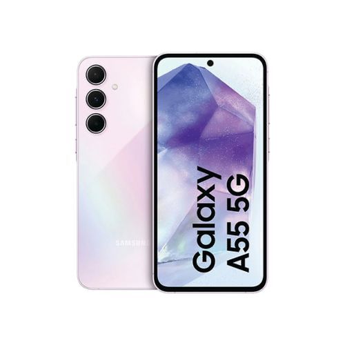 Samsung Galaxy A55 Dual Sim - 8GB RAM - 256GB - 5G - Awesome Lilac Item | Buy Samsung Galaxy A55 Dual Sim - 8GB RAM - 256GB - 5G - Awesome Lilac | SPOP Enterprise Global