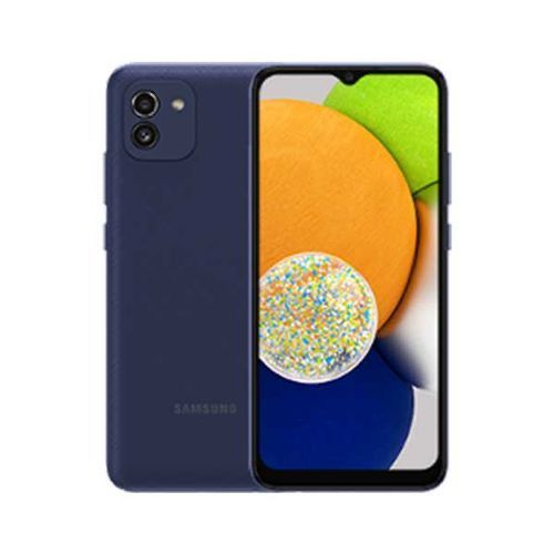 Samsung Galaxy A03 - 6.5" (4GB RAM, 64GB ROM) Android 11 (48/2)MP + 5MP Selfie - 5000mAh - 4G LTE - Dual Sim - Blue Item | Buy Samsung Galaxy A03 - 6.5" (4GB RAM, 64GB ROM) Android 11 (48/2)MP + 5MP Selfie - 5000mAh - 4G LTE - Dual Sim - Blue | SPOP Enterprise Global