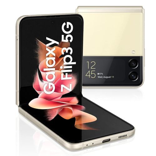 Samsung Galaxy Z Flip 3 5G - 6.7" - 128GB ROM - 8GB RAM - Cream Item | Buy Samsung Galaxy Z Flip 3 5G - 6.7" - 128GB ROM - 8GB RAM - Cream | SPOP Enterprise Global