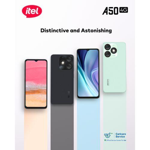 itel A50 6.6" 3GB RAM/64GB ROM Android 12 - Black Item | Buy itel A50 6.6" 3GB RAM/64GB ROM Android 12 - Black | SPOP Enterprise Global