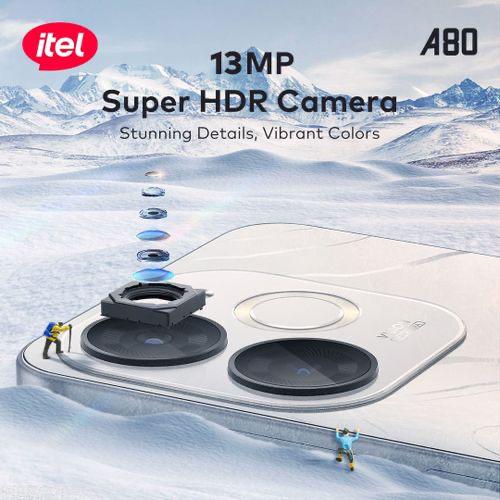 itel A80 6.7" 3GB RAM/128GB ROM 5000mAh 50MP 4G Android 14-White Item | Buy itel A80 6.7" 3GB RAM/128GB ROM 5000mAh 50MP 4G Android 14-White | SPOP Enterprise Global