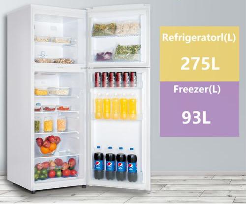 Skyrun 368 Litres No Frost Double Door Fridge (BCD-450MS) - White Item | Buy Skyrun 368 Litres No Frost Double Door Fridge (BCD-450MS) - White | SPOP Enterprise Global