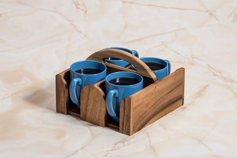 WOODEN CUP HOLDER ( Sacar) Item | Buy WOODEN CUP HOLDER ( Sacar) | SPOP Enterprise Global