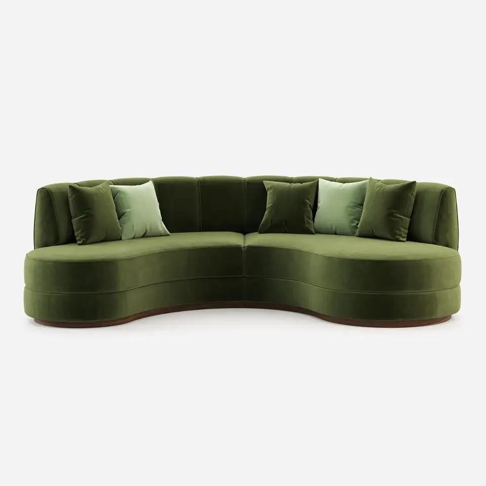 UPHOLSTERED CURVED SOFA (Vashti) Item | Buy UPHOLSTERED CURVED SOFA (Vashti) | SPOP Enterprise Global