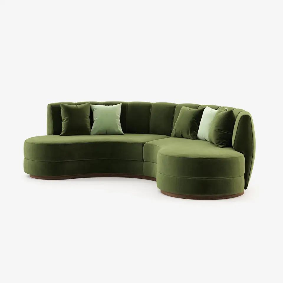 UPHOLSTERED CURVED SOFA (Vashti) Item | Buy UPHOLSTERED CURVED SOFA (Vashti) | SPOP Enterprise Global