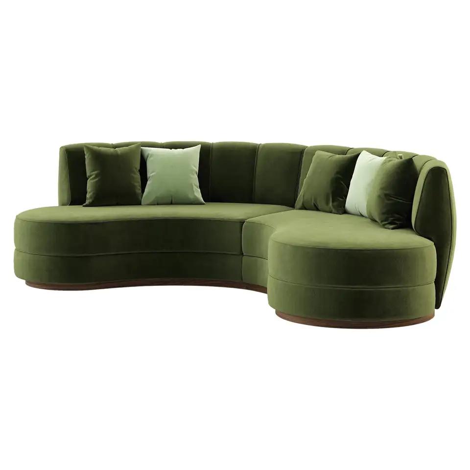 UPHOLSTERED CURVED SOFA (Vashti) Item | Buy UPHOLSTERED CURVED SOFA (Vashti) | SPOP Enterprise Global
