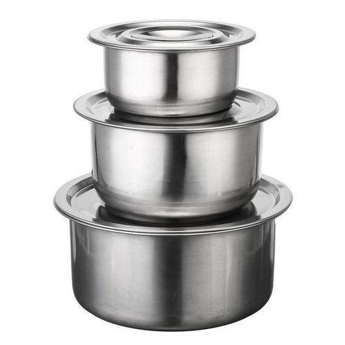4pcs Stainless Steel Stock Pots Set With Lids Cooking Kitchenware Pot Casserole Item | Buy 4pcs Stainless Steel Stock Pots Set With Lids Cooking Kitchenware Pot Casserole | SPOP Enterprise Global