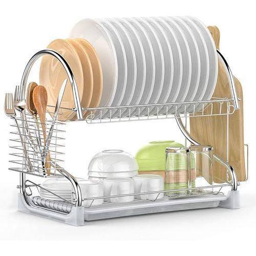 Genetic Stainless Steel Dish Drainer With Cup And Cutlery Holder Item | Buy Genetic Stainless Steel Dish Drainer With Cup And Cutlery Holder | SPOP Enterprise Global