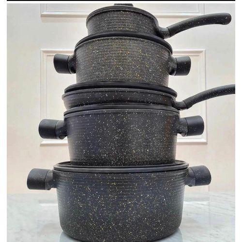 5PCS Set Diecast Non-Stick Pots-Granite Effect Item | Buy 5PCS Set Diecast Non-Stick Pots-Granite Effect | SPOP Enterprise Global