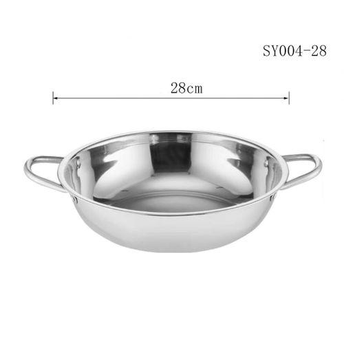 3PCS Stainless Steel Cookware Hot Pot (SY004-28) Item | Buy 3PCS Stainless Steel Cookware Hot Pot (SY004-28) | SPOP Enterprise Global