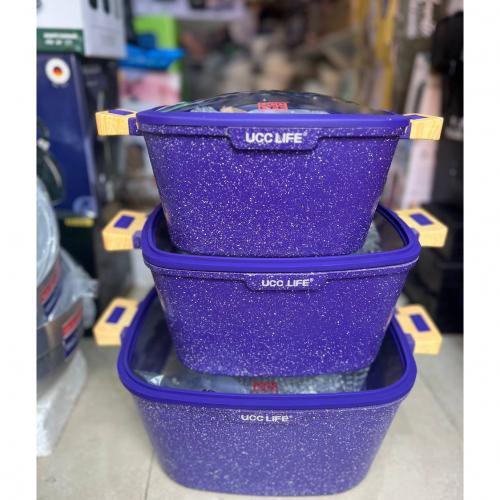 3 Set Diecast Non-Stick Pots/ Cookware -Granite Effect Item | Buy 3 Set Diecast Non-Stick Pots/ Cookware -Granite Effect | SPOP Enterprise Global