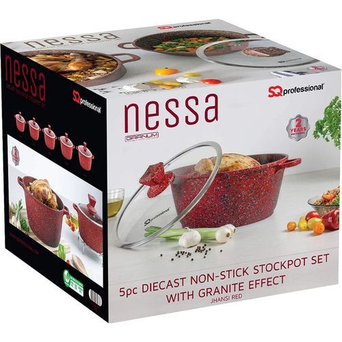 SQ Professional 5 Set Diecast NonStick Stock Pot-Made In The United Kingdom Item | Buy SQ Professional 5 Set Diecast NonStick Stock Pot-Made In The United Kingdom | SPOP Enterprise Global