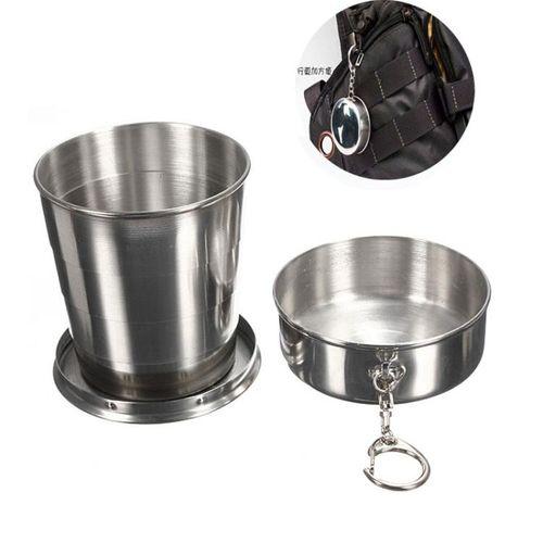 60ML Stainless Steel Camping Folding Cup S 60ML Item | Buy 60ML Stainless Steel Camping Folding Cup S 60ML | SPOP Enterprise Global