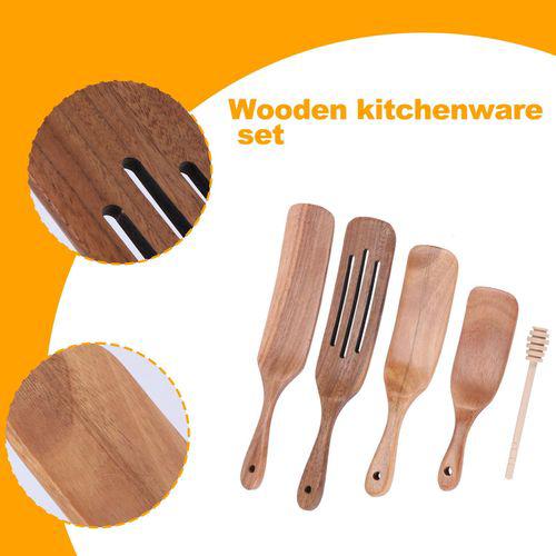 Wood Kitchen Utensils Set,Nonstick Non Scratch Natural Tea Item | Buy Wood Kitchen Utensils Set,Nonstick Non Scratch Natural Tea | SPOP Enterprise Global