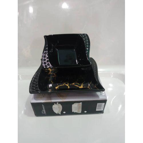 2pieces Breakable Black Plates Item | Buy 2pieces Breakable Black Plates | SPOP Enterprise Global