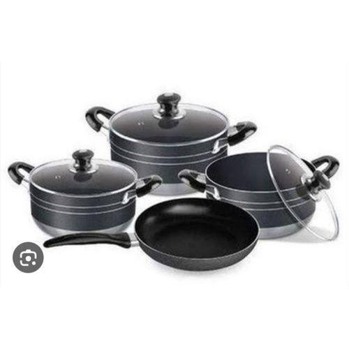 3pcs Non Stick Cooking Pots With Fry Pan Item | Buy 3pcs Non Stick Cooking Pots With Fry Pan | SPOP Enterprise Global